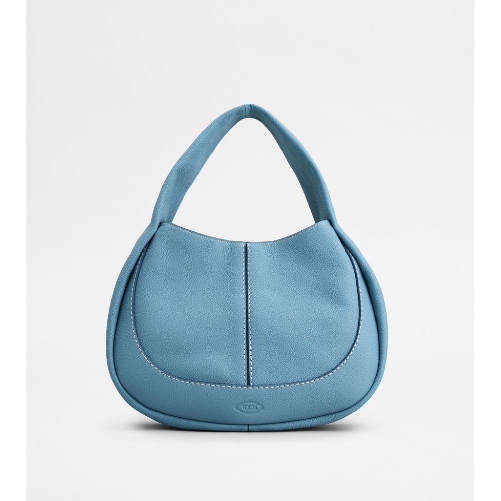 Tod’s Shirt Hobo Bag Small, dark blue